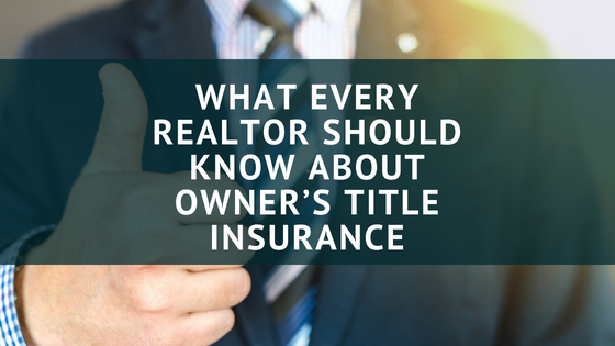 realtors and title insurance