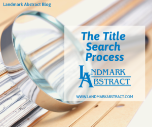 the title search process