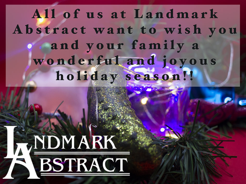 news brief landmark abstract holiday greeting